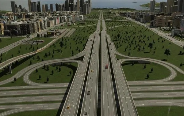 《都市天际线2》道路中央对齐技巧：轻松解决道路中间偏移难题