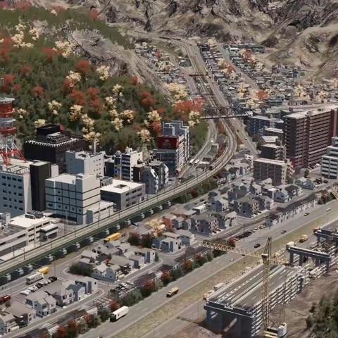 《都市天际线2》高效道路布局秘籍，打造未来城市新高度