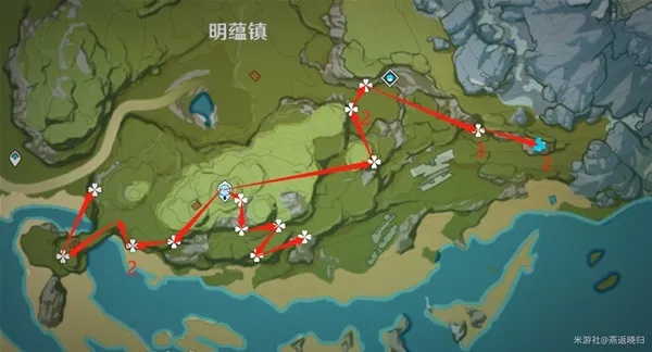 《原神》探秘攻略：高效采集路线深度解析，解锁新价值