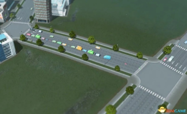 《都市天际线2》不对称道路调换技巧：轻松掌握单行道方向转换新法