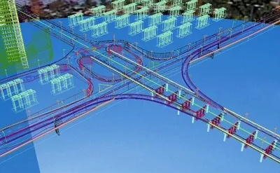 三向喇叭立交桥建造攻略：高效构建都市交通枢纽新篇章