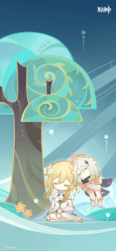 尘星旅梦壁纸揭秘，探索《原神》新视觉奇观