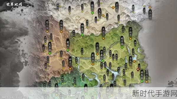 《逸剑风云决》地图奇遇指南：深度解析各地点神秘坐标