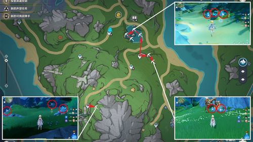 《原神》4.0琳妮特培养攻略：高效柔灯铃采集路线解析分享