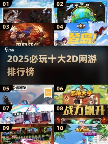 2025最新2D网游排行榜藏着什么秘密？老玩家实测3款冷门神作比热门更爽