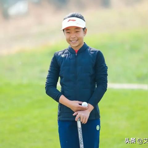 15岁刘国梁女儿全运会高尔夫赛场崭露头角