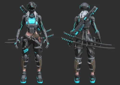 赛博朋克新纪元，奈绪江弥助变身未来科技忍者武士