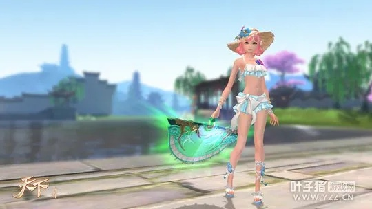 《剑星》时尚新潮连体泳装，打造独特百合风采