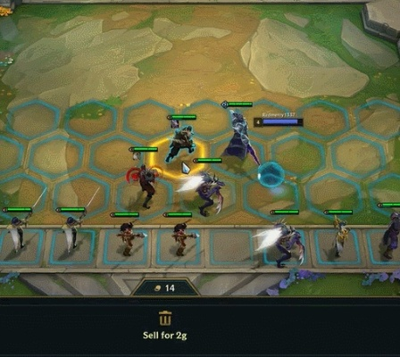 LOL自走棋还能这么玩？职业选手藏了半年的动态羁绊链套路，3月冲分率暴涨47%