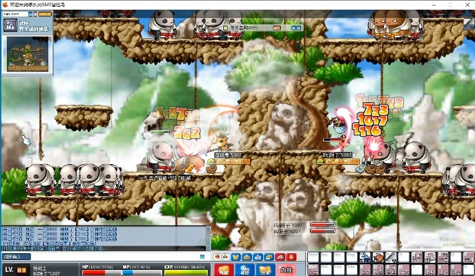 冒险岛怀旧版079版本战士1-120级极限冲级路线实测