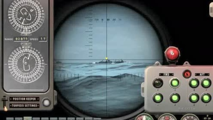 猎杀潜航6鱼雷命中率90%技巧，声呐定位与射击解算门道