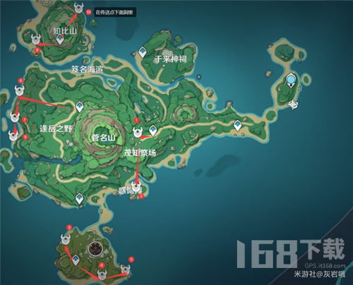 原神键纹总差1个？渊下宫5类型+层岩须弥枫丹4.8版本全点位图解