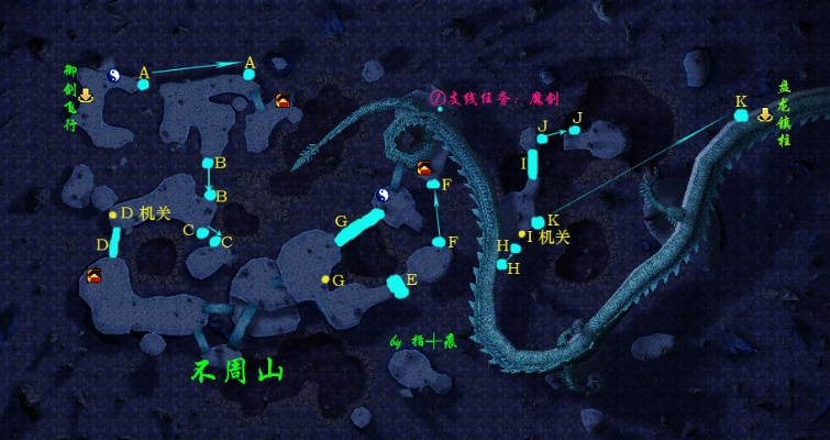 仙剑四迷宫全路线实战图解，2025最新版隐藏宝箱与机关破解大全