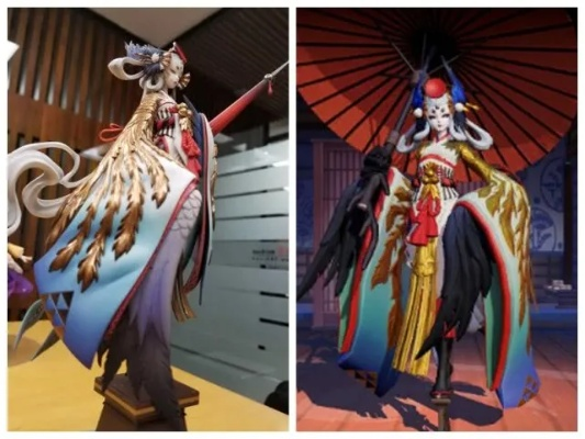 姑获鸟皮肤实测，金鸾鹤羽手感真比鹤唳华亭好？2025获取难度对比