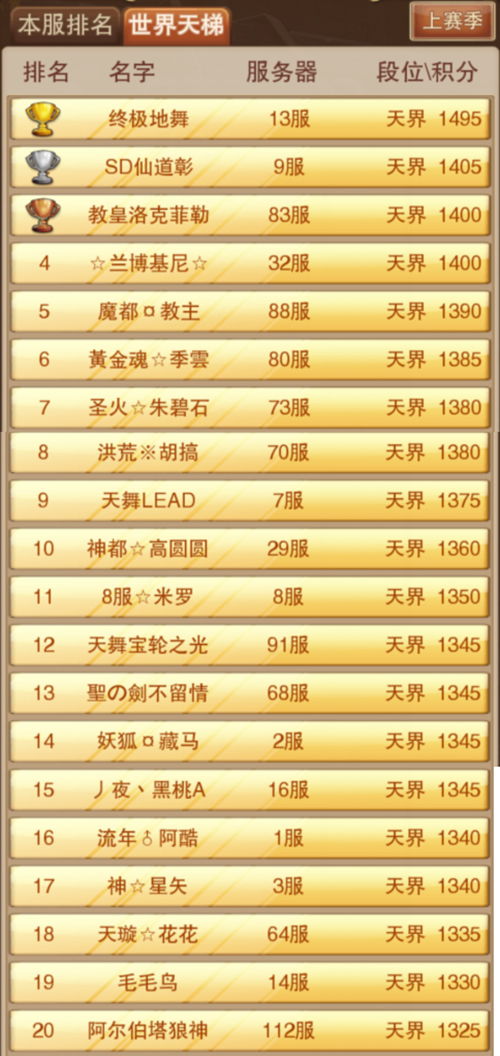 碧月传说2025终极职业天梯榜，平民零氪登顶秘籍与版本答案全解析