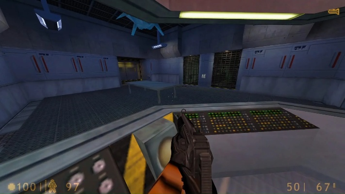 半条命1卡关急救包，G-Man位置+跳跃技巧+武器隐藏点全解析