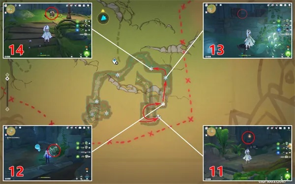 蛇石断崖遗迹全收集漏了怎么办？2025最新3条隐藏路线+元素机关破解实录