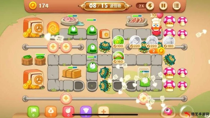 保卫萝卜3集市关卡2025最新通关密码，金萝卜+全清双成就实战路线图