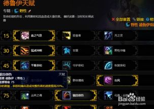 2026最新！德鲁伊速升天赋秘籍，猫德暴力流全攻略