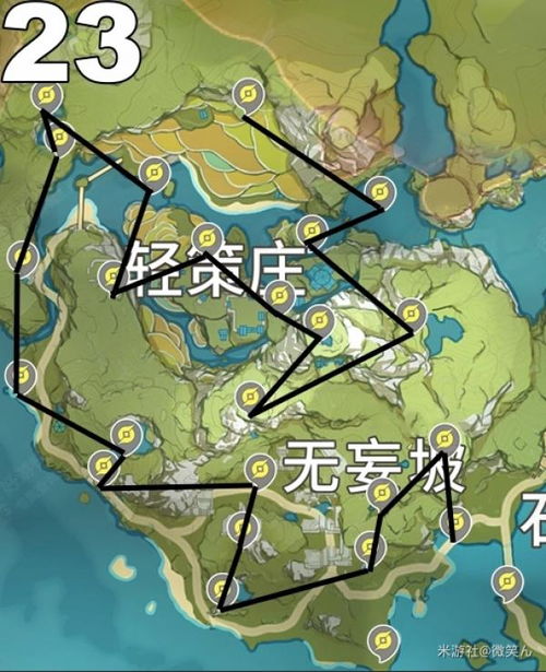 原神岩神瞳地图大揭秘！精准掌握岩瞳宝藏分布攻略