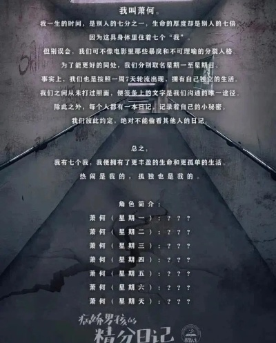 病娇男孩的精分日记真相全解析，7重人格时间线+DM控场秘籍