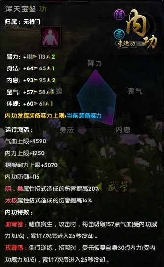 2026最新九阴真经无根门内功属性全解，阴柔毒三系双修机制与实战配装密码