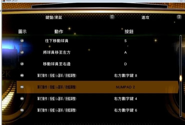 为什么你的2K13键盘操作总失灵？老玩家私藏的键位优化方案