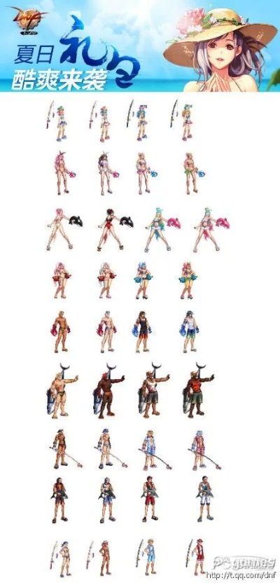 DNF2012夏日套绝版属性全解密，12年时装性价比与2024获取攻略