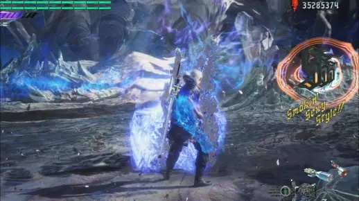 鬼泣5维吉尔真魔人形态2026隐藏机制曝光，次元斩极限循环与剑阵爆发实测