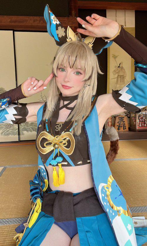 沉浸式神还原！原神coser小美如何打造破圈级角色扮演？