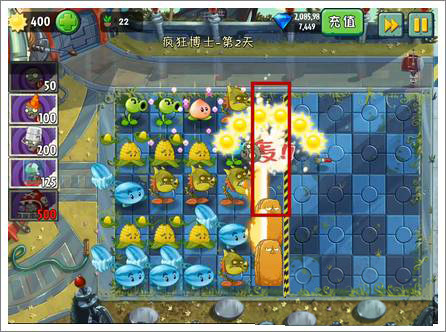 植物大战僵尸3分钟速破战术地图解构，零阳光浪费的塔防新思路