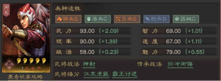 战略版太史慈兵书怎么选？红度爆表虎臣弓实战揭秘